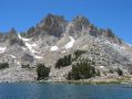 Chief Lake 3 * A great place to have lunch after descending Silver Pass. * 866 x 650 * (199KB)