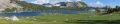 Lake Virginia 2 * A wide panorama from our camp at Lake Virginia * 3150 x 650 * (459KB)