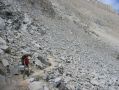 Mather Pass * Asceending Mather Pass.  Only another 1,000 vertical feet to go..... * 866 x 650 * (247KB)
