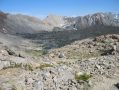 Pinchot Pass * Looking South from Pinchot Pass (12,130 ft) * 866 x 650 * (224KB)