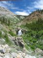 Woods Creek * One of many beautiful weaterfalls along Woods Creek * 488 x 650 * (145KB)