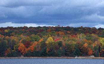 Aspetuck Reservoir (23976 bytes)