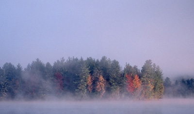 Sunrise near Stowe, Vermont