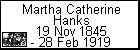 Martha Catherine Hanks