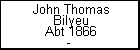 John Thomas Bilyeu