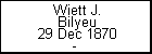 Wiett J. Bilyeu