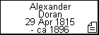 Alexander Doran