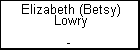 Elizabeth (Betsy) Lowry