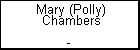 Mary (Polly) Chambers